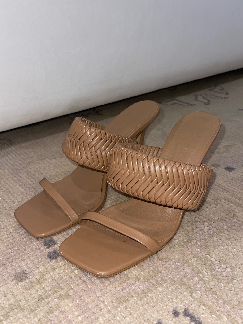 Billini woven leather heels